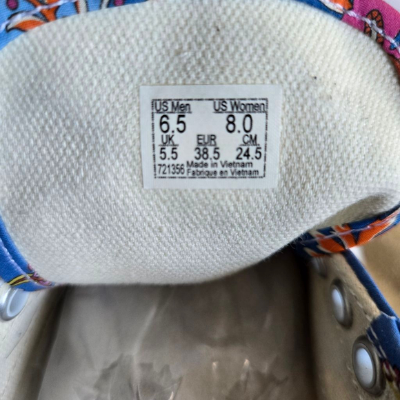 Women's Vans Old Skool Liberty Floral Collection Sneakers US 8 - Picture 9 of 9